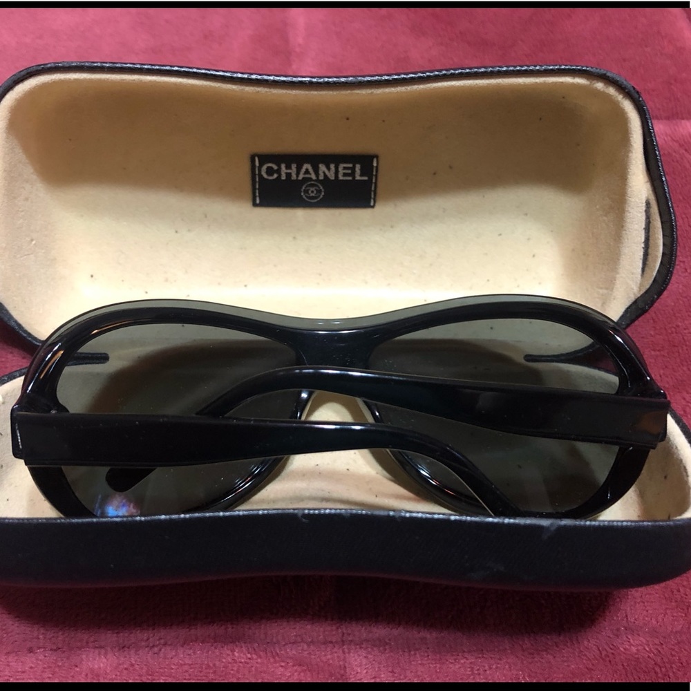 Fancy Chanel Gradient Shield Sunglasses - image 8